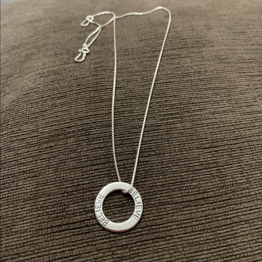 925 Sterling silver charm necklace